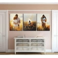 thumbnail image 2 of Jesus Hugging Girl Wall Art Bible Story Canvas Paintings Religious Faith Pictures Wall Decor God Christian Posters Prints for Kids Room Church Home Decoration Unframed, 2 of 6