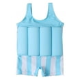 thumbnail image 4 of Baby Boys Girls Floatation Swimsuit with Adjustable Buoyancy Baby Float Suit Swim Vest One Piece Swimwear Bathing Suit for Toddlers 1 2 3 4 5 T,Rocket, 4 of 5