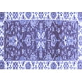 thumbnail image 1 of Ahgly Company Indoor Rectangle Abstract Blue Modern Area Rugs, 6' x 9', 1 of 4