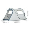 thumbnail image 2 of Tente de Camping Extérieure Pop-Up Automatique Instantanée Portable 2, 2 of 8