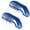 20Pcs, variant on ID Holder with Lanyards, 20 Pack Horizontal Name Tags Badge Holders with Blue Strap Lanyards, Clear Waterproof Plastic Nametags Badges, Clear Plastic Name Tag Holder, for Office, 4"x3"