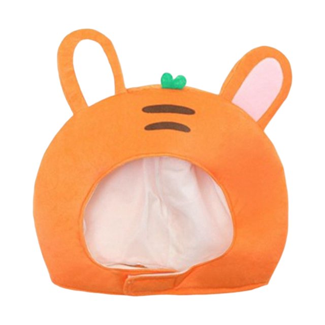 Sombrero de peluche de conejo creativo, diadema de cosplay, adornos para la cabeza, cubierta de cabeza de para disfrazarse, carnaval,