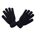 thumbnail image 1 of 1 Par De Guantes Textil Negros Unitalla Para Frio, 1 of 3