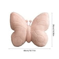 thumbnail image 3 of Kugisaki Valentines's Day Butterflies-shaped Throw Pillows Cute Plush Fluffy Throw Pillows Sofa Cushions for Large Couch Sofa Home Holiday Decorations, 3 of 6