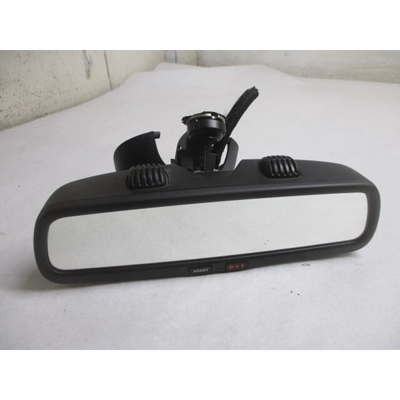 Pre-Owned Jeep Cherokee Chrysler 200 Manual Rear View Mirror w/911 Assist OEM LKQ - Verify Specific Vehicle Fitment In Description - (Good)