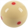 thumbnail image 3 of 2 Pcs 2,25 Pouces 57Mm 6 Balles de Queue de Billard à Points Rouges Pro Cup pour Entraînement de Billard, Snooker, Pratique, 2 x Billard, Blanc, 3 of 8