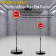 thumbnail image 3 of LED Stop Sign Parking Sensor for Garage with Flashing Signal and Adjustable Height, 3 of 5