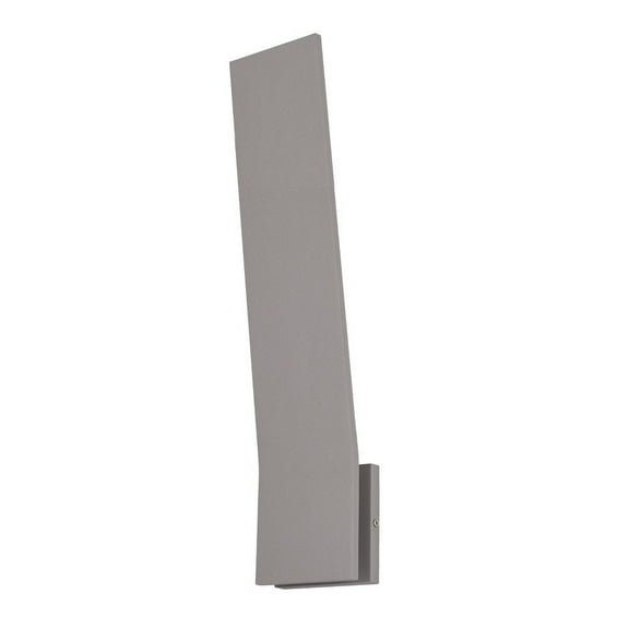 EW7924-GY-Kuzco Lighting-Nevis - 15W LED Outdoor Wall Mount-24 Inches Tall and 4.5 Inches Wide-Gray Finish