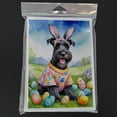 thumbnail image 3 of Schnauzer Easter Egg Hunt Greeting Cards Pack of 8 7 in x 5 in, 3 of 3