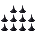 thumbnail image 1 of Sombrero Bruja Halloween Cosplay Brillante Decoraciones para El Al Aire Libre, 1 of 4