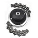 thumbnail image 1 of Chain Trimmer Head Grass Cutter Head Replacement Manganese Steel Lawn Mower Head 1in Hole, 1 of 5