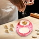 thumbnail image 1 of Herramienta para hacer empanadillas caseras con mango ergonómico - Diseño plegable portátil que prepara 4 empanadillas a la vez, material de calidad alimentaria para fácil almacenamiento, 1 of 8