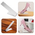 thumbnail image 1 of OFFIGAM Risers Display Stands Stainless Steel Silver Footwear Showcase 1Pack, 1 of 8