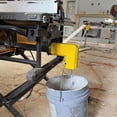 thumbnail image 5 of Dust Extraction Adapter for DeWALT Table Saws — 2 Inch Dust Collector Connector Fits DW745 DWE7485, Simple Slide-On Installation with Built-In Bag Hook (Black), 5 of 6