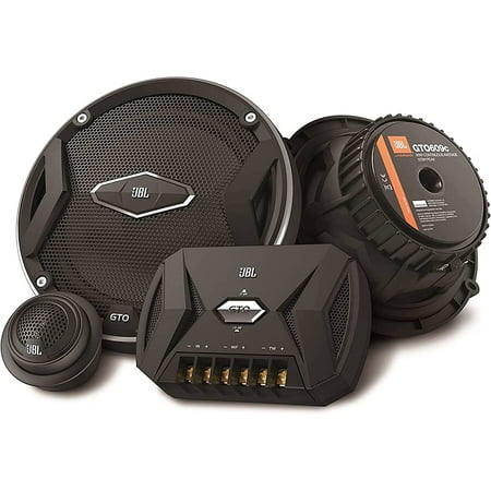 GTO609C 270 Watts 6-1/2" Premium Car Audio Component Stereo Speaker System with Patented Plus One Woofer-Cone Technology