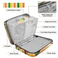 thumbnail image 4 of Haosy Accordion File Organizer Zipper Binder 500 Sheet 6-Tab Expanding File Folder Multi-Pocket 1.2 Inch 3 Ring Thanksgiving Food on Table, 4 of 7