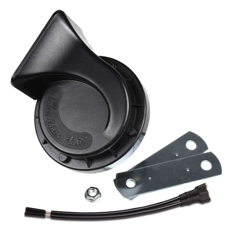 FARBIN 12v Horn for Car Universal Vehicle Horns Loud Dual-Tone Horn Snail Horn  Kit with Relay Harness 