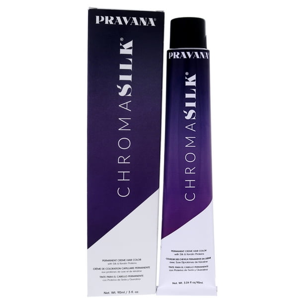 Tinte para cabello ChromaSilk Creme - 6.5 Rubio caoba oscuro de Pravana para unisex - Tinte para cabello de 3 oz Pravana Pravana ChromaSilk Creme Hair Color - 6.5 Dark Mahogany Blonde Color de pelo Unisex 3oz