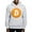 Ash Gray, variant on - Bitcoin Logo Hoodie - Pullover Hoodie, Hooded Sweatshirt