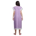 thumbnail image 4 of Moomaya Chemise de Nuit Imprimée pour Femmes Mi-Mollet en Coton à Manches Courtes, 4 of 6