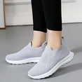 thumbnail image 3 of CPNG Walking Shoes for Women's Woven Orthopedic Breathable Soft Shoes Go Walking Slip On Foam Shoes Hands Slip in Sneakers Arch Support Lightweight and Comfortable Shoe, 3 of 8