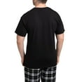 thumbnail image 2 of CafePress - Skeleton Playing Hockey Facing - Men's Dark Loose Fit Cotton Pajama Set, 2 of 7