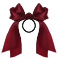thumbnail image 2 of Ljudmp Bowknot Hair Tie Scrunchies for Women Long Ribbon Tail Elastic Bands Bow Ponytail Hair Ties Accessories Red, 2 of 4
