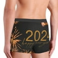 thumbnail image 5 of Balery HAPPY NEW YEAR 2024 Men's Boxer Briefs, Soft and Breathable Cotton Underwear with nylon Waistband-XX-Large, 5 of 9