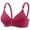 Red, variant on Bixock Wireless Bra for Women No Underwire Plus Size Seamless Tank Bra Fixed Cups Wide Straps Stretch Casual Home Wear Women Under Wear