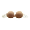 thumbnail image 3 of FYDUU Sticky Strapless Adhesive Bras For Women Thin Side Wing Bra With Underwire For Wedding Dresses Full Coverage Push Up Bra /Beige, 3 of 9