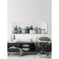 thumbnail image 4 of Parvez Taj Row of Succulents Painting Print on Wrapped Canvas, 4 of 5