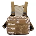 thumbnail image 5 of Bolsa táctica para el pecho, bolsa tipo chaleco deportivo para correr, mochila funcional de camuflaje, chaleco informal moderno, bolsa de camuflaje para colgar en el pecho, 5 of 5