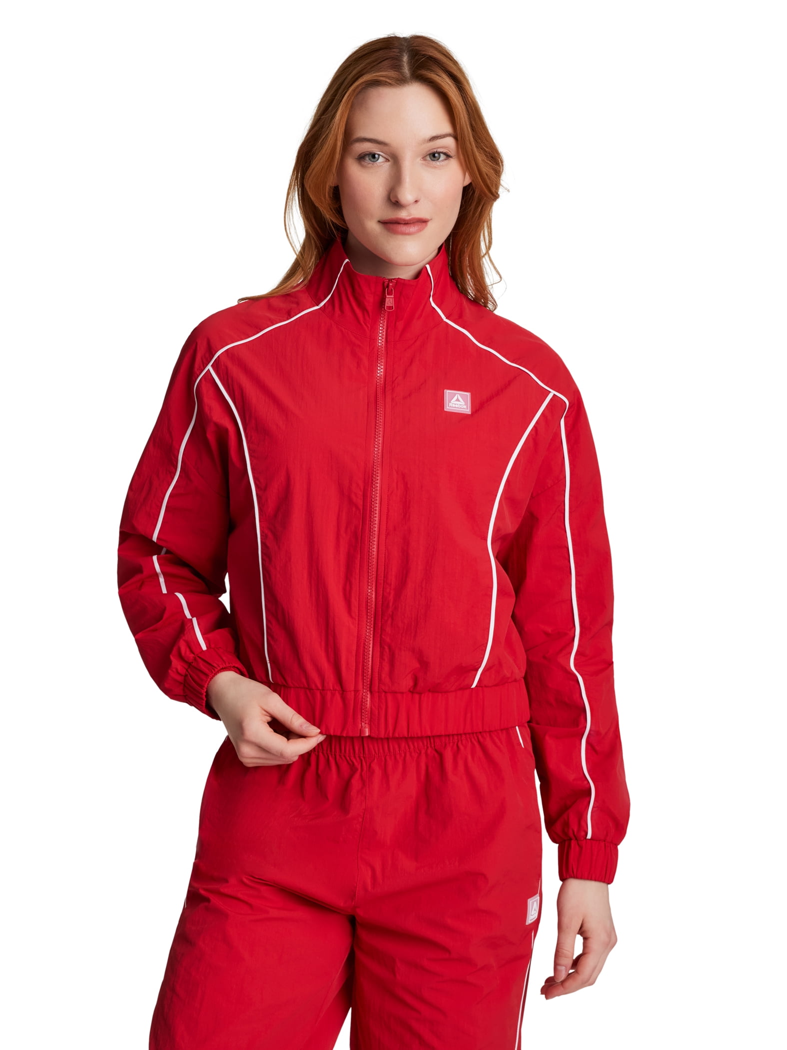 Reebok Women's Baseline Full Zip Woven Jacket, Sizes: XS-XXXL