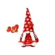 thumbnail image 2 of Muñeca sin rostro con forma de corazón rojo para San Valentín | Adorno de tela iluminado para escritorio | 23 x 10 x 5 cm | Decoración navideña Qixi para el hogar | Figura decorativa con brillo suave, 2 of 6