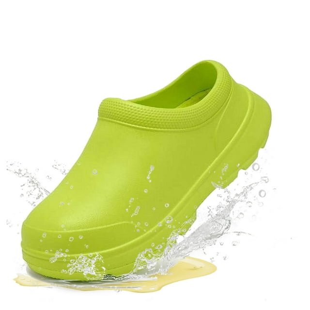 Chef Shoes for Men Women Non-Slip Oil Resistant Kitchen Shoes, Waterproof Food Service Work Clogs for Restaurant & Catering - Comfortable Safety Shoes