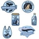thumbnail image 1 of Sonducket Parche de animales marinos de moda, parche bordado de dibujos animados único para ropa ambiental, 6 uds. Accesorios de disfraces, 1 of 6