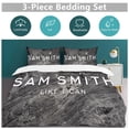 thumbnail image 5 of Sam smith Confort Fil Ligne Fonction Simple Ajustement Fiable Ensembles de Housse de Couette Solution de Lit, 5 of 5