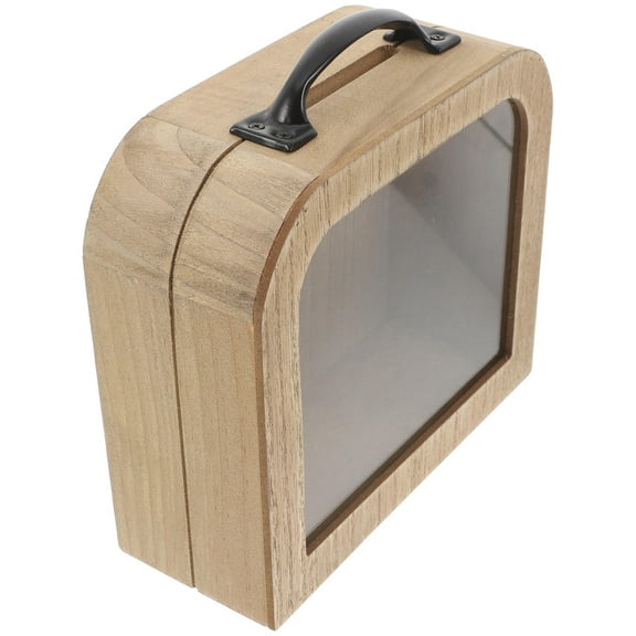 YSNOOWE 1Pack Piggy Bank Wooden Material Multi Color Rectangular Shape Saving