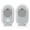 White, variant on 1 Series 104-BT Compact Powered Desktop Reference Monitors (Black Matte)