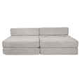 thumbnail image 3 of Dundy Play, Sillón de Actividades Modular Infantil con12 Piezas. 85 x 170 x 45 cm. (Gris), 3 of 9