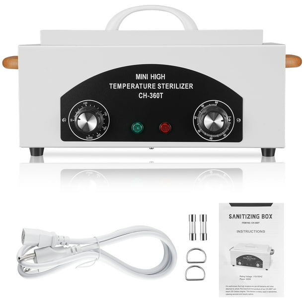 Soiiw 110V High Temperature Nail Tool Sterilizer Dry Heat Sterilizer