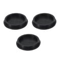 thumbnail image 1 of Uxcell 3 Pcs Tapón de Silicona en Forma de T, Diámetro 107 mm/4.21 Pulgadas, Tapón de Silicona Elástico Impermeable Reutilizable para Sellar Agujeros Redondos en Equipos de Tuberías, Negro, 1 of 7