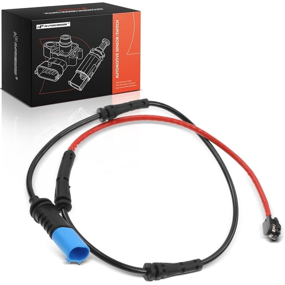A-Premium Front Disc Brake Pad Wear Sensors Compatible with BMW 330i 2019-2021, 330i xDrive 2019-2021, M340i 2020-2021, M340i xDrive 2020-2021