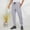Gray, variant on Men's Sweatpants Slim Tapered Jogger Elastic Waist Drawstring Jogging Lightweight Breathable Trousers Black