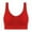 Red, variant on asdoklhq Bras for Women Womens Plus Size $5,Ladies Traceless Comfortable One-piece No Steel Ring Vest Breathable Gathering Bra Woman Underwear