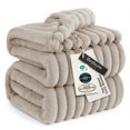 thumbnail image 1 of Manta Bedsure GentleSoft de forro polar beige 305 x 305 cm, 1 of 7