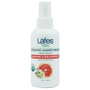 Lafes Natural Bodycare 348071 Organic Jasmine & Grapefruit Moisturizer Oil, 8 oz - 24 per Case