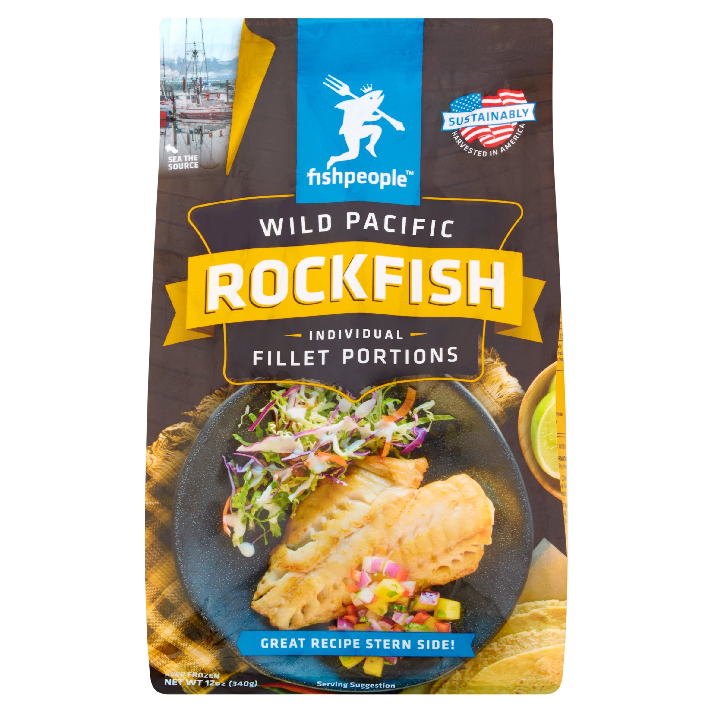 Fishpeople Wild Pacific Rockfish Individual Fillet Portions BrickSeek