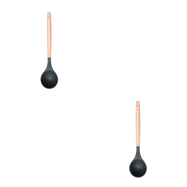 Ounissouiy FenKicyen, juegos de utensilios de cocina geniales, espátula con mango de resistente al calor, cuchara para sopa, espumadera, batidor de Type2 NO2 Ounissouiy CBP097177
