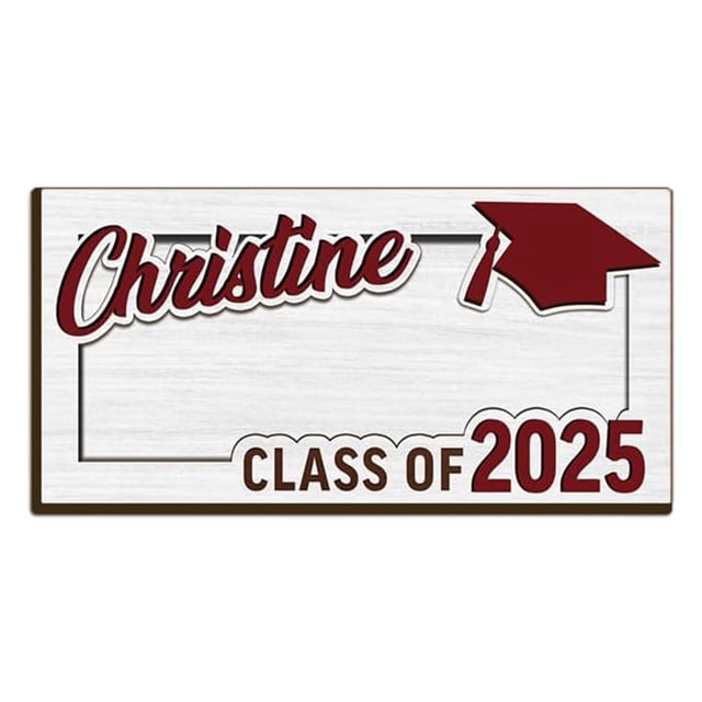 Modern Home Decor, GraduationMoney Holder Wooden Graduation Card Box Holder Envelope Class Of Senior for Graduates